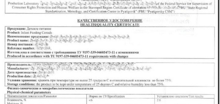 Кто выдает Health Certificate